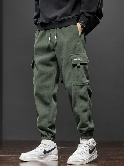 Drawstring Harem Jogging Pants