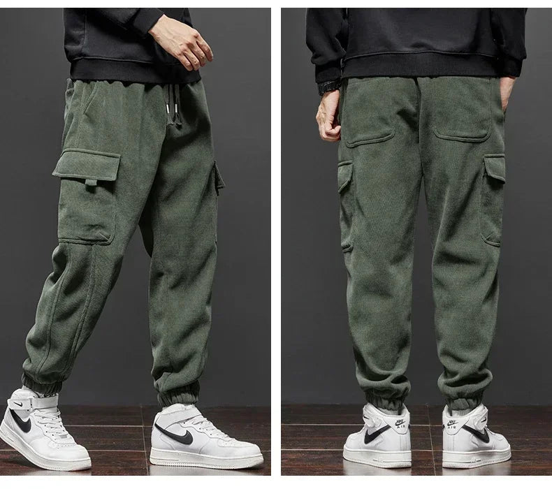 Drawstring Harem Jogging Pants