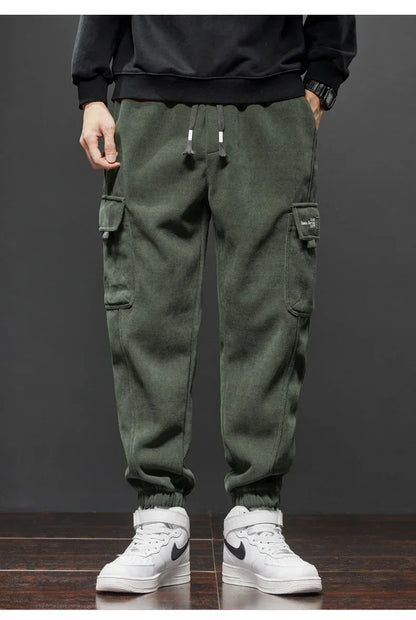 Drawstring Harem Jogging Pants