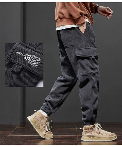 Drawstring Harem Jogging Pants