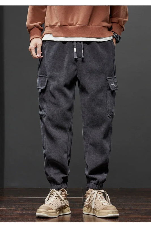 Drawstring Harem Jogging Pants