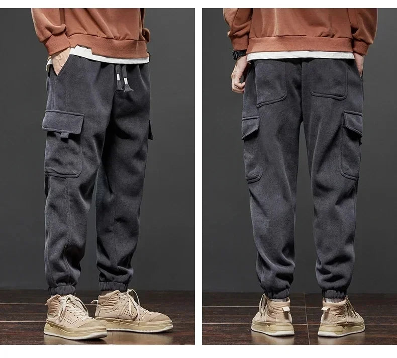 Drawstring Harem Jogging Pants