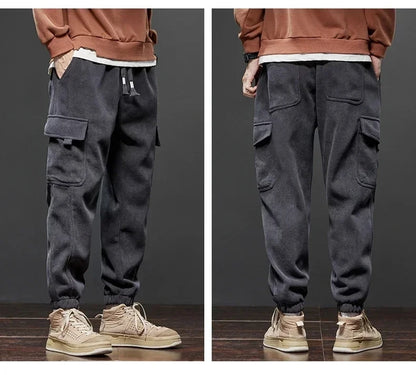 Drawstring Harem Jogging Pants