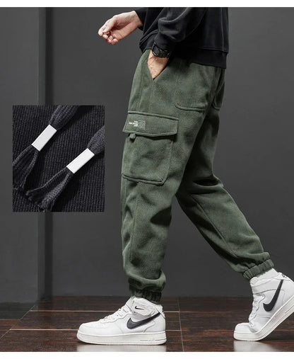 Drawstring Harem Jogging Pants