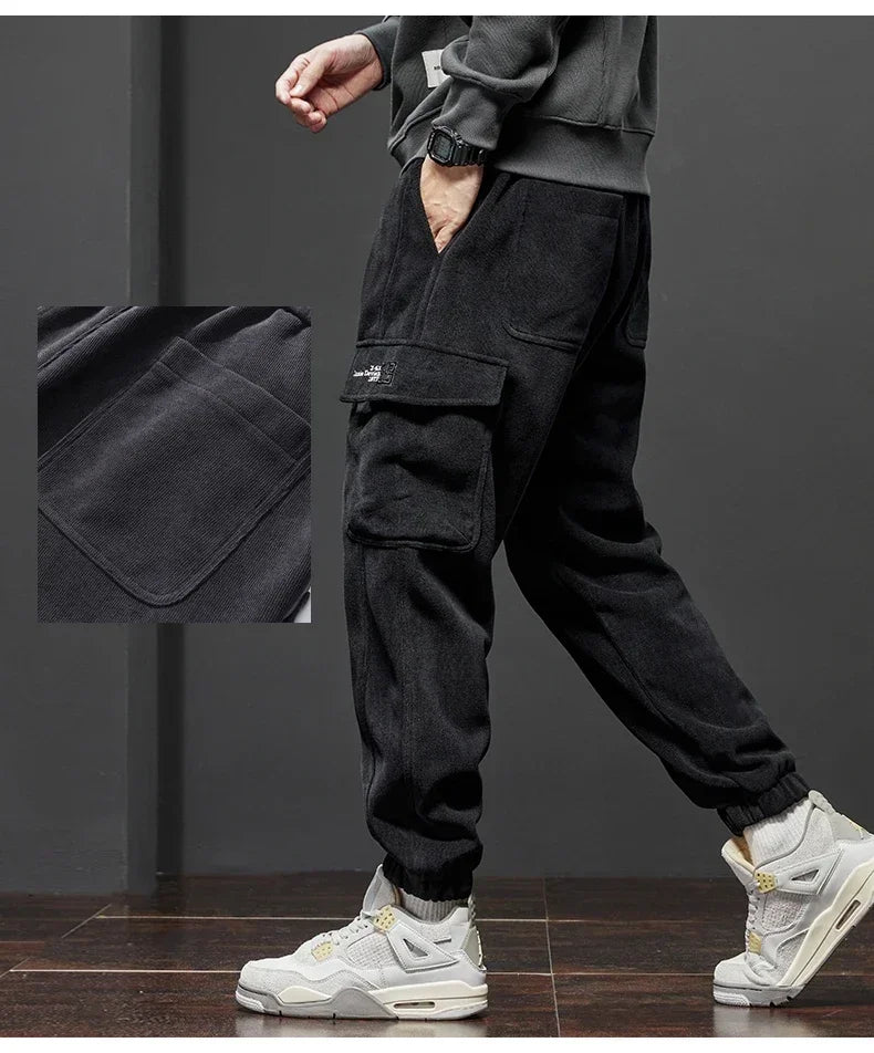 Drawstring Harem Jogging Pants