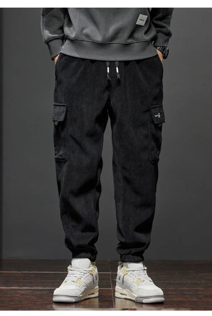 Drawstring Harem Jogging Pants