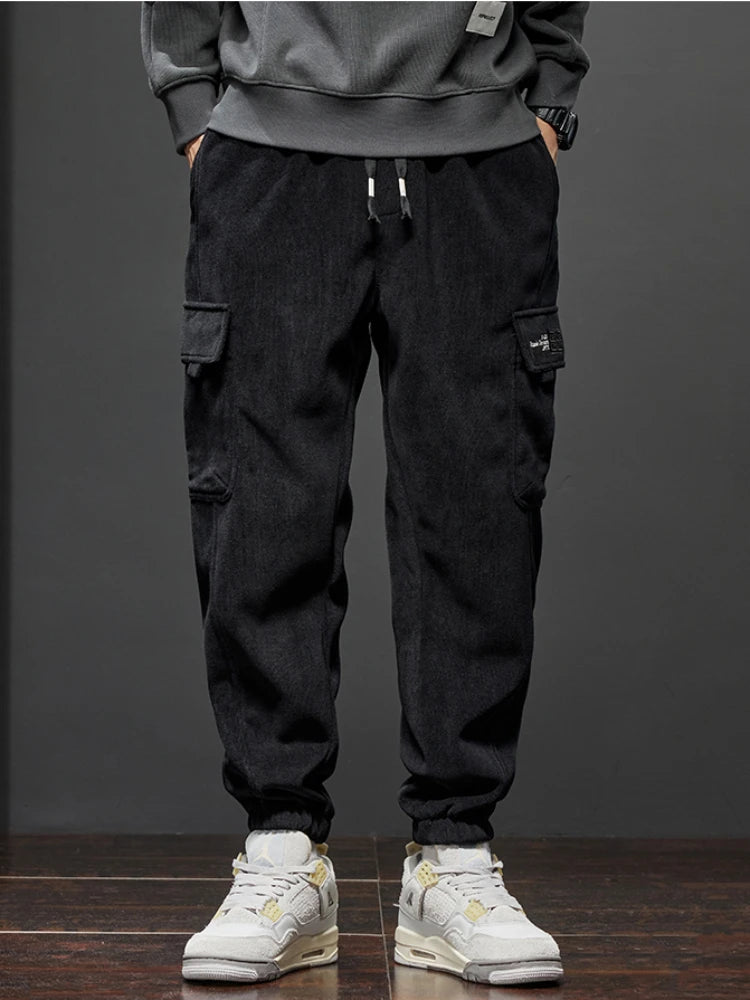 Drawstring Harem Jogging Pants