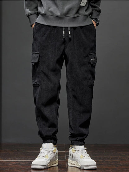 Drawstring Harem Jogging Pants