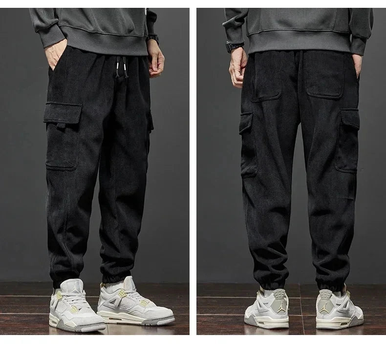 Drawstring Harem Jogging Pants