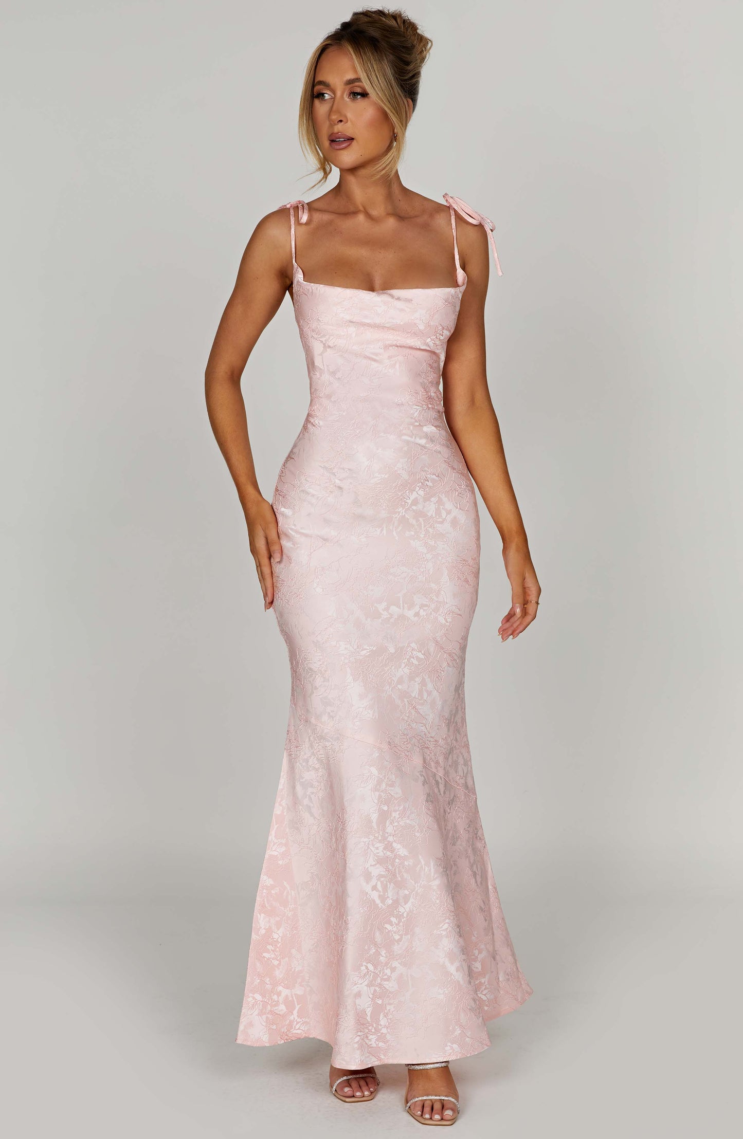 Whitney Maxi Dress - Blush Dress Babyboo Fashion Premium Exclusive Design